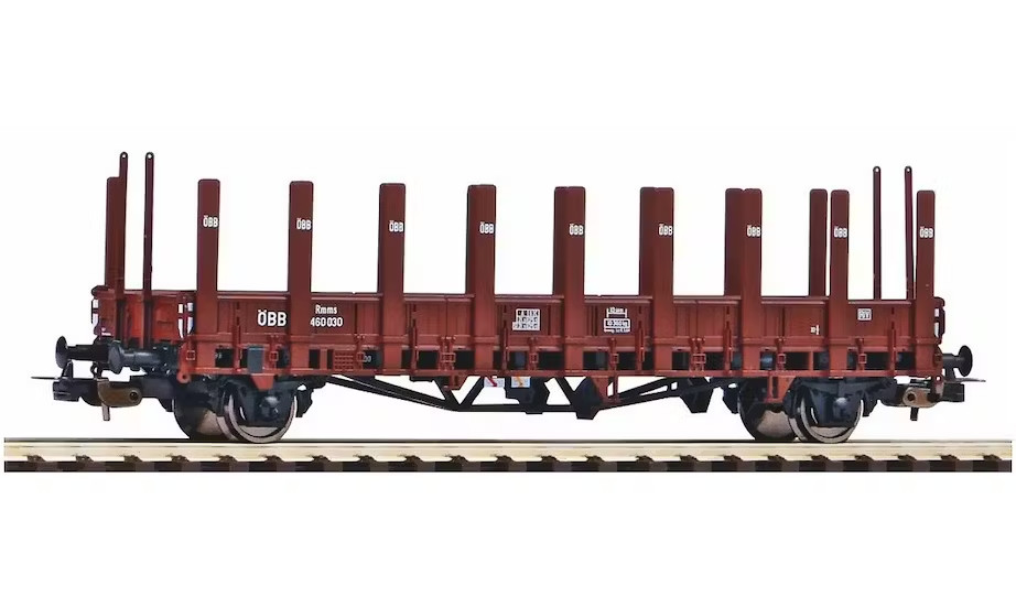 Piko 54979 OBB Flat Wagon with Stanchions
