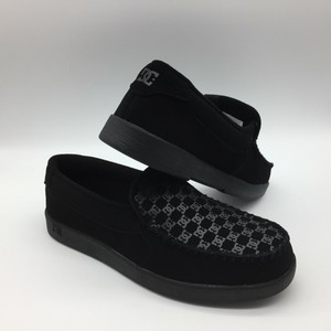 dc villain shoes black