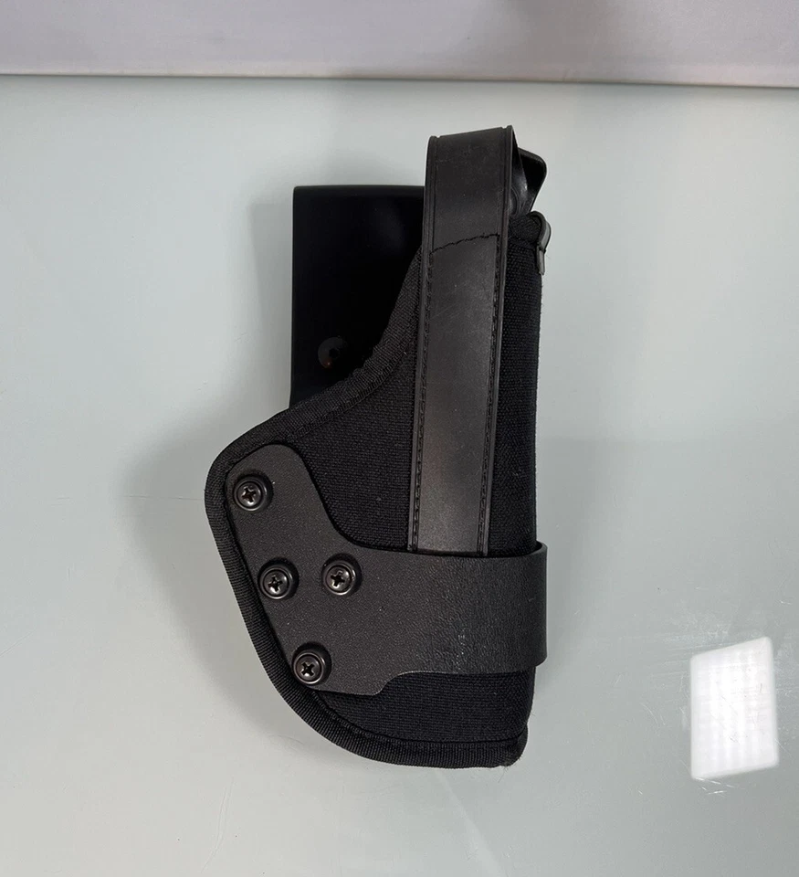 Funda de compañero de tío Mike talla 21 para cinturón derecho de cadera muslo pierna - negra Foto 2 de 4