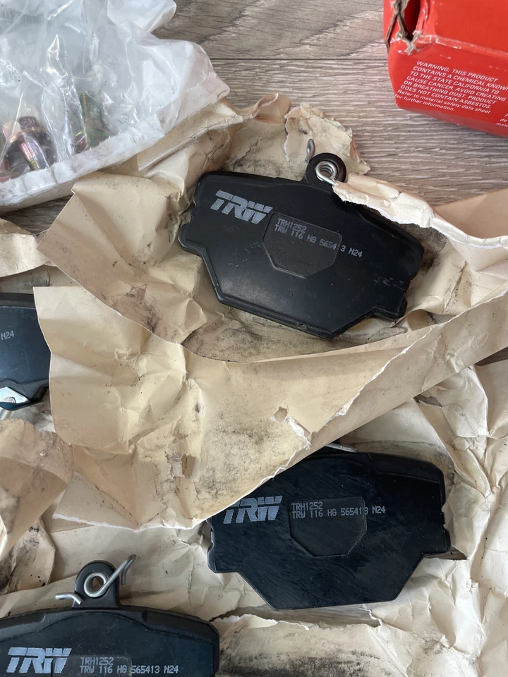 Juego de pastillas de freno de disco delanteras para Smart Fortwo 2008-2016 TRW Pro TRH1252 Foto 4 de 4