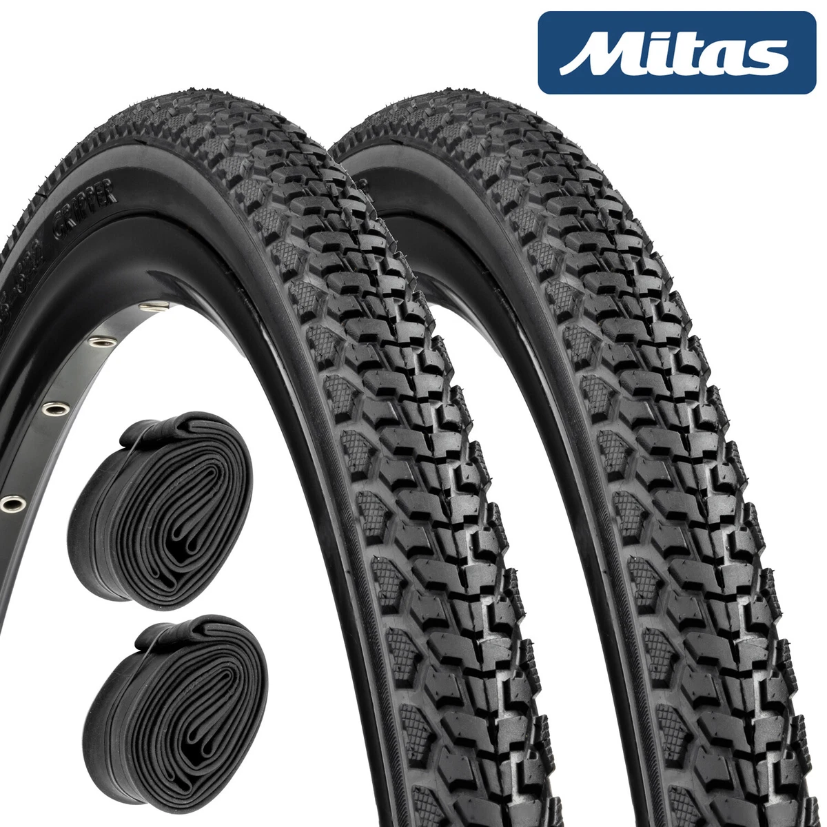 2x Mitas 700 x 35 40 Bike Tyres Hybrid Touring Bicycle INNER TUBES