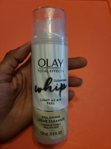 total effects whip facial cleanser