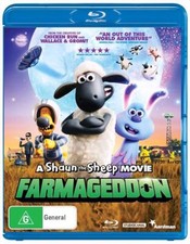 A Shaun the Sheep Movie: Farmageddon (2019) disc cover