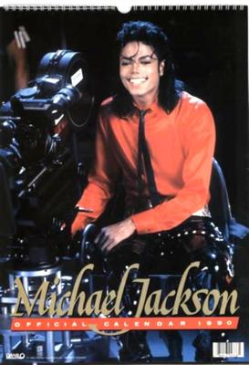 MICHAEL JACKSON 1990 OFFICIAL TRIUMPH INTERNATIONAL calendar, dates match 2018
