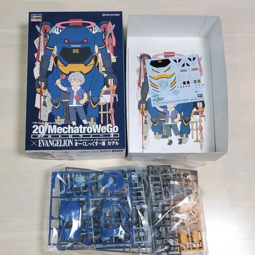 Hasegawa Mechatro WeGo Evangelion - EVA 1/20 Resing Plastic 5set NEW - Picture 5 of 7