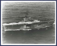 USS IWO JIMA LPH-2 Amphibious Assault Ship 8 x 10 USN Photo