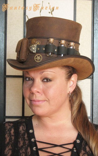 Top Hat Pockets Glass Vials 