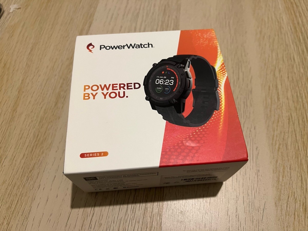 Matrix Powerwatch Body Heat Smartwatch Fitness Tracker Power