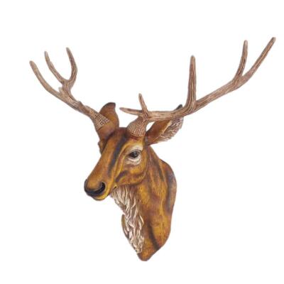 Hirschkopf Elchgeweih DIY Wandfiguren Hängende Schlafzimmer Bar Ornamente