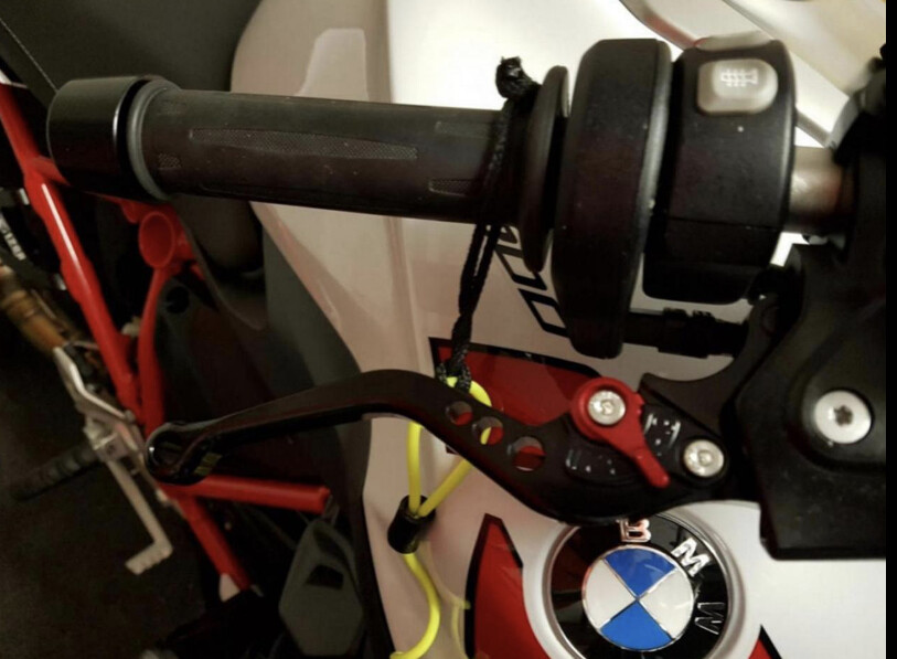 Levier frein embrayage BMW RS 1250 R anti-casse avec pivot repliable