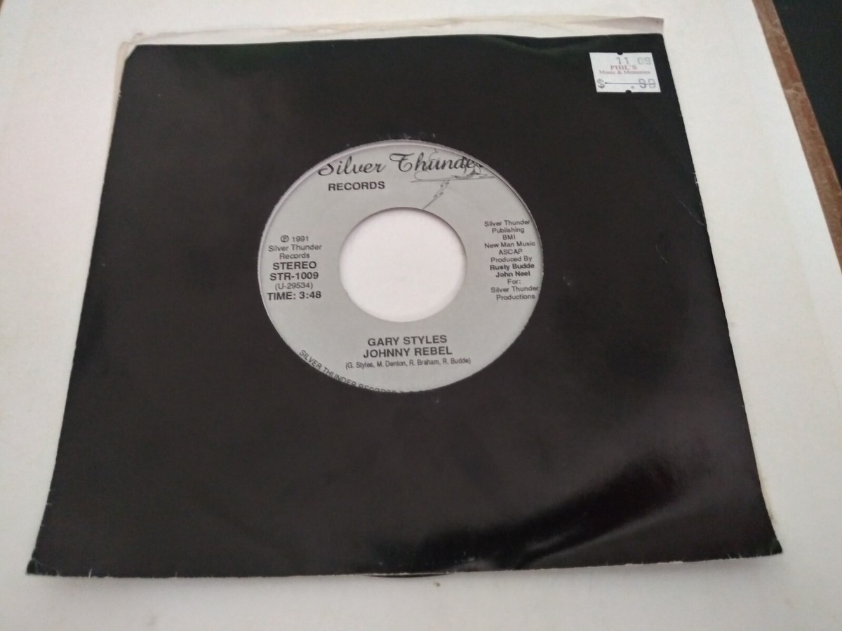 Johnny's - 初心LOVE CD Gary Styles - Johnny Rebel NM Original 45RPM Silver Thunder
