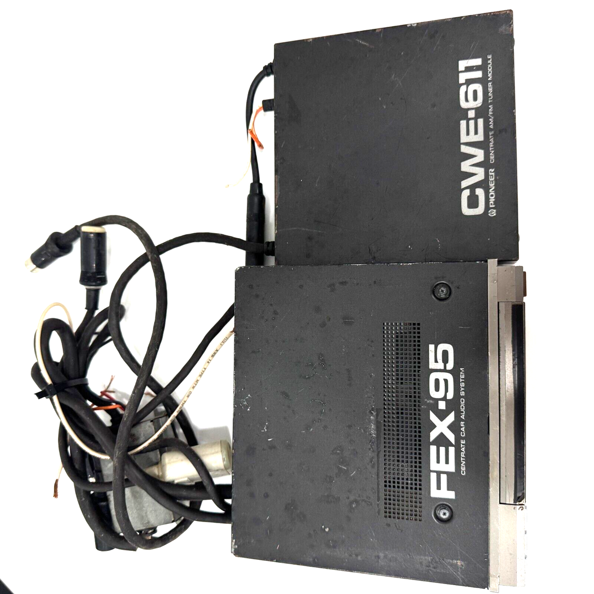 Pioneer FEX-95 Stereo + CWE-611 Centrate Car Audio System - RARE