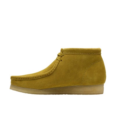 Clarks Men\'s Mustard Suede Chukka Boots CLARKS Originals Chukka Nubuck Suede Leather Ankle Boots  main image 4