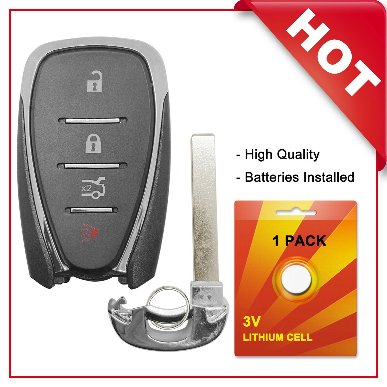 For 2018-2021 CHEVROLET EQUINOX SMART KEY PROXIMITY REMOTE FOB - Foto 3