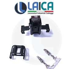 PORTAFUSIBILE 1 FUSE MINIVAL FUSIBILE LAMELLARE IN LINEA COMPLETO AUTO MOTO