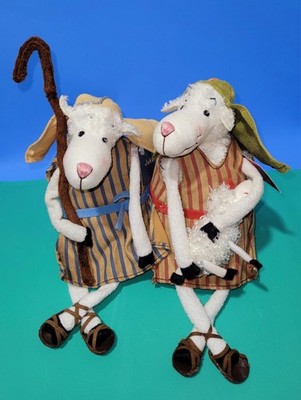 Really Wooly-2005 Hallmark Christmas Collection-Eli & Jake Shepard Sheep Plush
