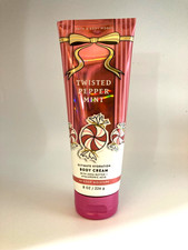 Bath  Body Works Twisted Peppermint Ultimate Hydration Body Cream 8oz