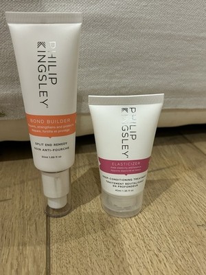 Philip Kingsley ELASTICIZER Tiefenbehandlung + Bond Builder Spliss Heilmittel NEU