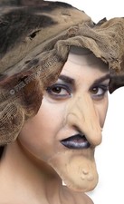 Fxe Faux Studio Flesh Witch Nose and Chin Halloween Latex Prosthetic Set