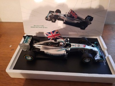 Mercedes AMG W 05 Hamilton 2014 ABU Dhabi GP