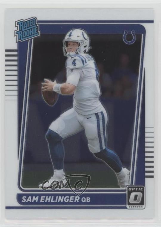 2021 Panini Donruss Optic Rated Rookie Sam Ehlinger #246 0c6