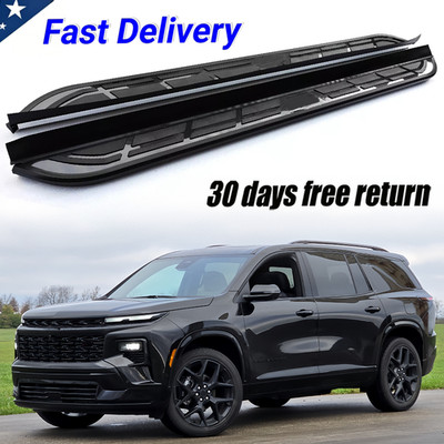 2PCS Running Boards Fits for Chevrolet Traverse 2024-2026 Nerf Bars Side Step