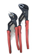 Crescent Grip Zone V-jaw Dual Material Tongue&groove Plier Set 10"&12" (2-piece)