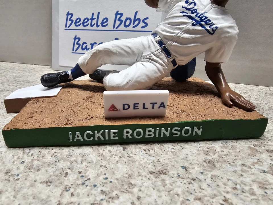 Jackie Robinson Los Angeles Dodgers Atlanta Braves MLB 2022 SGA REPAIRED READ - Image 3 of 4