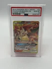 Charizard & Braixen GX 22/236 Sm-Cosmic Eclipse Ultra Rare Holo TAG TEAM PSA 10