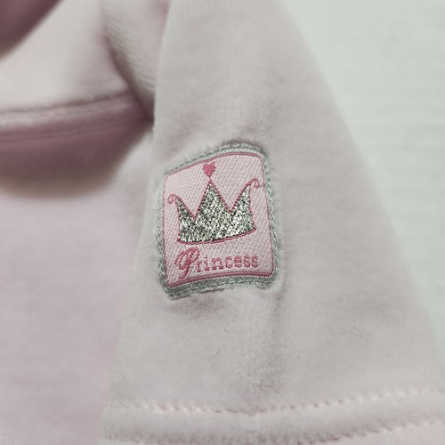 Carters 0-3 Monate Velours Prinzessin 2-teiliges Kleid Mädchen Baby Rosa  - Bild 13 von 14