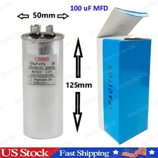 100uF 370 V 440 V VAC High Quality Motor Run Capacitor CBB65