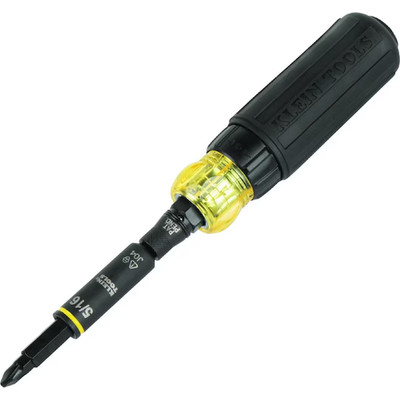 Klein Tools KNECT 11-in-1 Ratcheting Impact Rated Screwdriver/Nut Driver