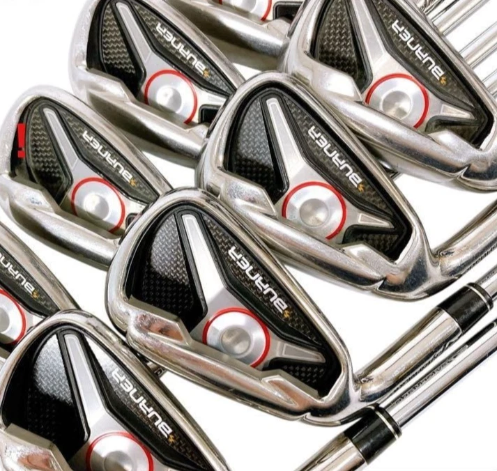 Lefty TaylorMade BURNER 2009 Iron Set 8pcs 4-Pw,Aw Uniflex BURNER SUPERFAST 85 - Image 1 of 4