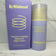 By Wishtrend Vitamin A-mazing Bakuchiol Night Cream✨1.05 oz/30g Skincare✨Retinol