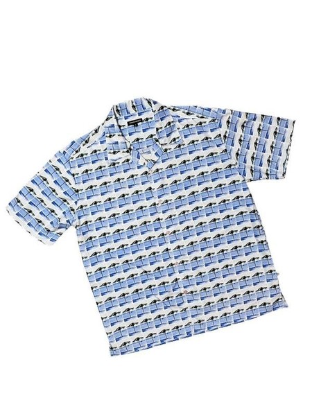 Men Private Member Shirt Multicolor Polyester 40