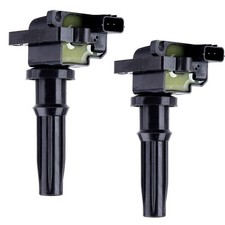 2Pcs Ignition Coils For 1999-2006 Hyundai Santa Fe Sonata Kia Magentis Optima