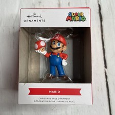 Super Mario Nintendo Hallmark Ornament 2023 NIB Damaged Box