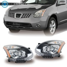 For 2008-2013 Nissan Rogue/2014-2015 Rogue Select Left&Right Halogen Headlights