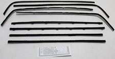 Window Sweeps Felt Kit for 1966-67 Dodge Charger 2 Door Hardtop USA Made