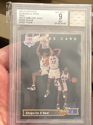 1992-93 Upper Deck - Shaquille O'Neal #1 (RC) Fusion rookie season Jersey
