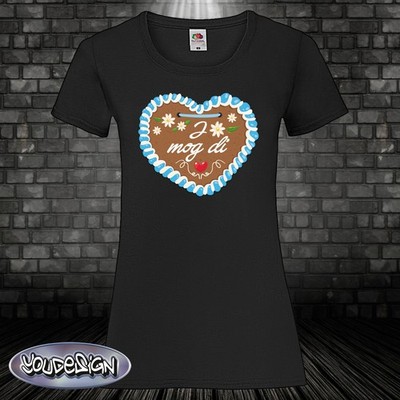 I mog di T-shirt ladies shirt beer festival Oktoberfest traditional fun cult XS-5XL