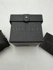Diesel Watch Box For Display/ Storage With Pillow, Manual, Sleeve - Black Design