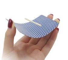 Magic Trick- Uncle Slick Floating Match Stick- Visual Illusion Easy to do Trick