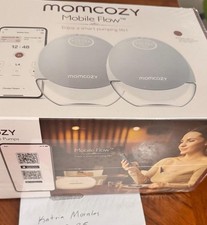Momcozy S12 9-Levels Double Wearable Breast Pump - White