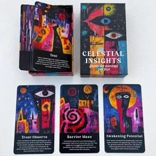 soulme Inner Wisdom Oracle Cards, Intuitive, Spiritual Awakening Oracle Deck,...