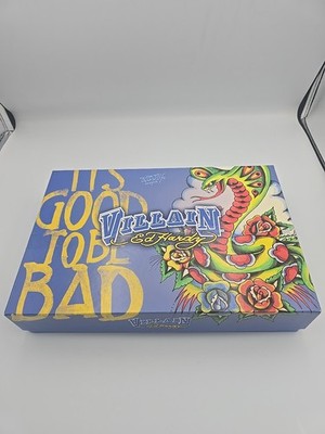Ed Hardy Villain 4pc Set 4.2 oz 125ml EDT Men NEW in Box