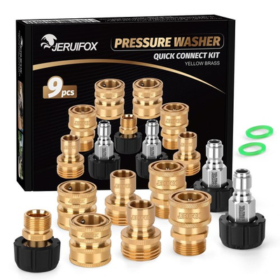#ad Pressure Washer Quick Connect Kit Pressure Washer Hose Adapter Set M22 14mm... $37.95