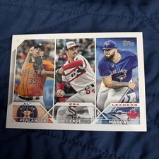 2022 Topps Series 1 - 2022 American League ERA Leaders - 