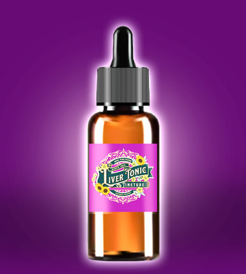 Liver Support Tincture- 10 Herb Blend for Liver Wellness  - USA
