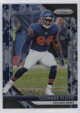 2018 Panini Prizm Camo Prizm 15/25 Leonard Floyd #168 13c1